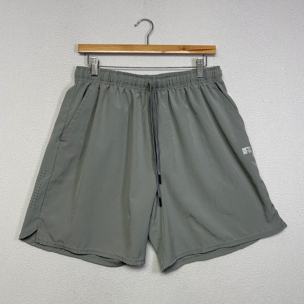 Activewear Russell Athletic Mens XL Gray Performance Training Shorts